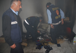 Ordu'da yangın paniği