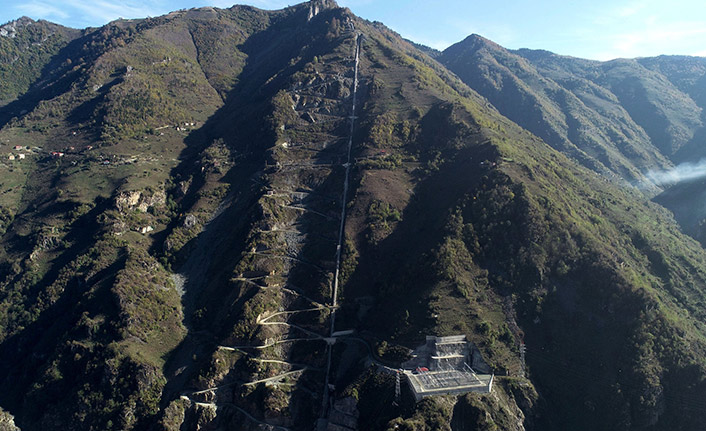 Ordu'da 18 keskin virajlı yol, süreyi 2 saat kısaltıyor