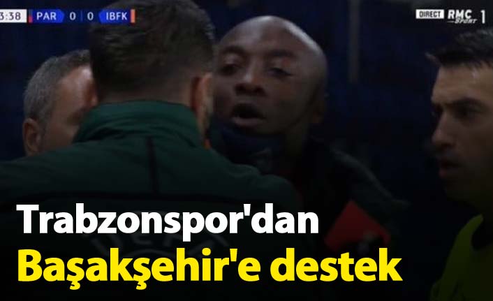 Trabzonspor'dan Başakşehir'e destek