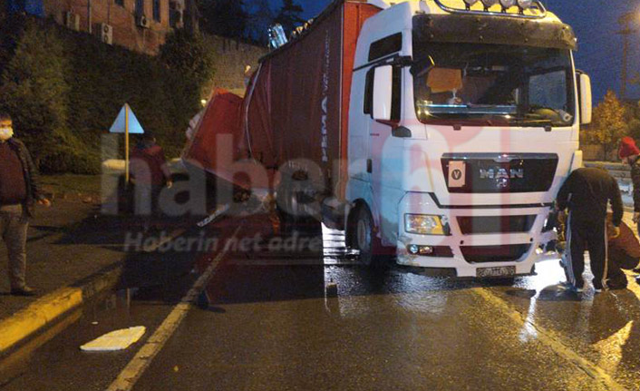 Trabzon’da kaza trafiği felç etti