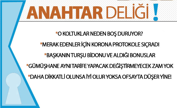 Anahtar Deliği 13.12.2020 Trabzon’da iki koltuk uzun süredir boş: Neden atama yapılmıyor?