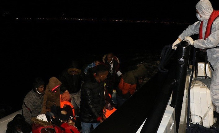 23 sığınmacı kurtarıldı