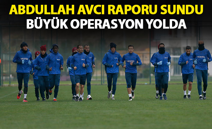 Abdullah Avcı'nın raporu hazır! Devre arası büyük hareketlilik