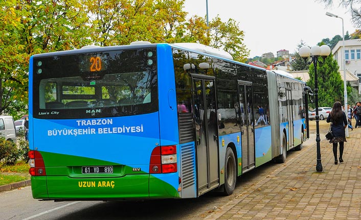 Trabzon’da sokağa çıkma kısıtlamasındaki otobüs saatleri belli oldu