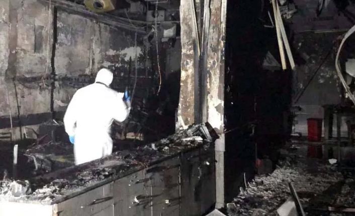 Hastane yangınında can kaybı 12'ye yükseldi