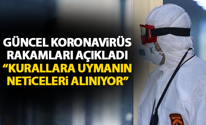 Güncel koronavirüs rakamları açıklandı