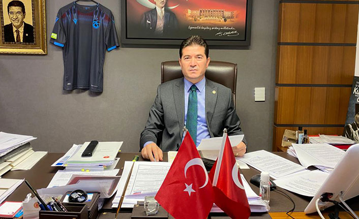 Milletvekili Kaya Trabzonspor'un önerisini TBMM'ye taşıdı
