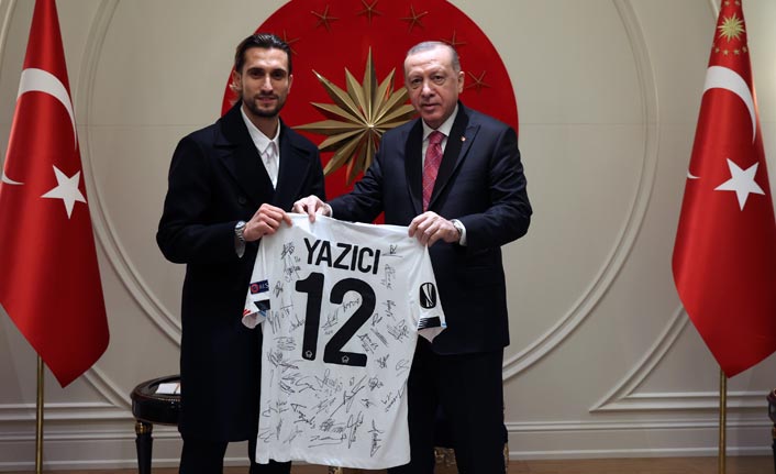 Yusuf Yazıcı'dan Cumhurbaşkanı Erdoğan'a ziyaret