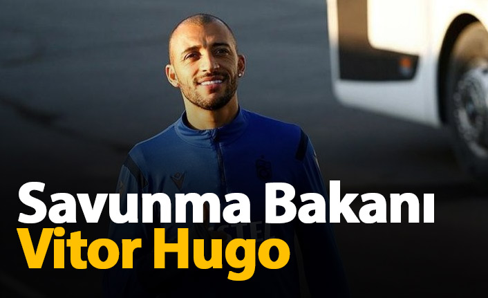 Trabzonspor'un savunma bakanı Hugo