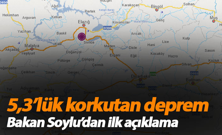 Elazığ'da büyük deprem