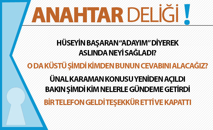 Anahtar Deliği 29.12.2020
