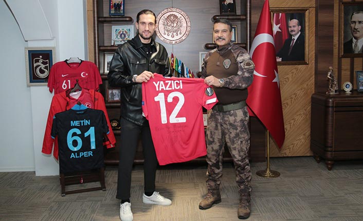 Yusuf Yazıcı'dan Trabzon Emniyetine ziyaret
