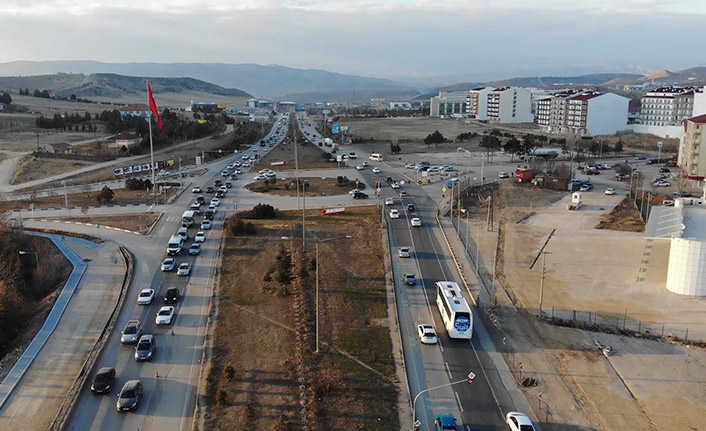 43 ili geçiş noktasında yoğunluk