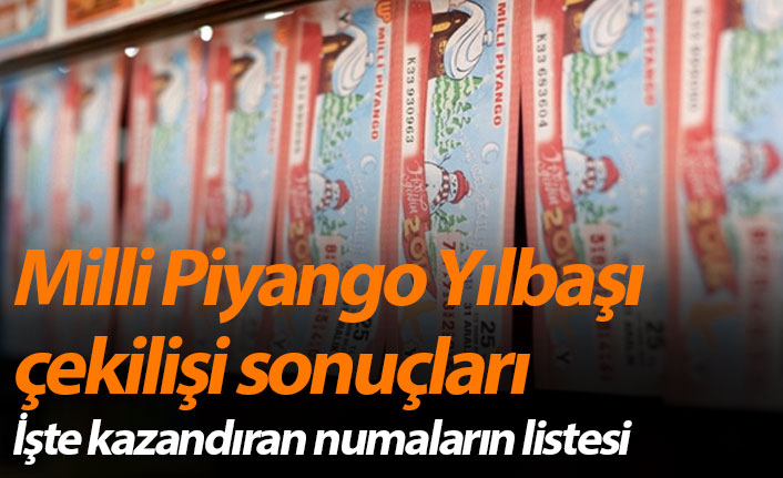 Milli Piyango Yılbaşı çekilişi sonuçları (31 Aralık 2020)