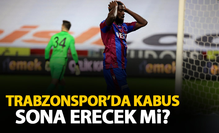 Trabzonspor kabusu bitirmek için sahaya çıkacak