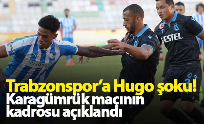 Trabzonspor’un Karagümrük maçı kamp kadrosu belli oldu