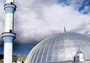 Van'da bordo mavi minare