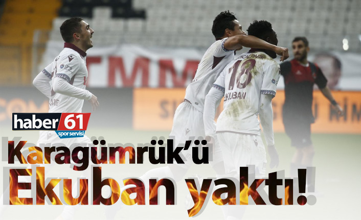Trabzonspor Karagümrük'ü yendi