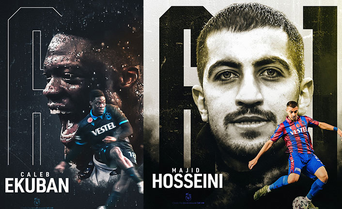 Trabzonspor’da Ekuban ve Hosseini’nin 61. maçı