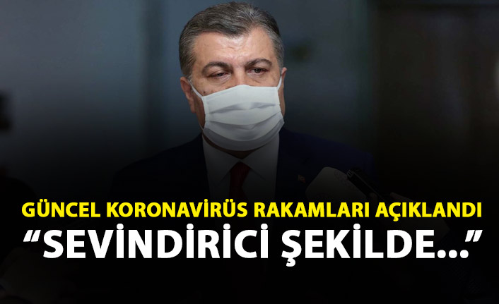 Güncel koronavirüs rakamları açıklandı: Sevindirici bir şekilde...