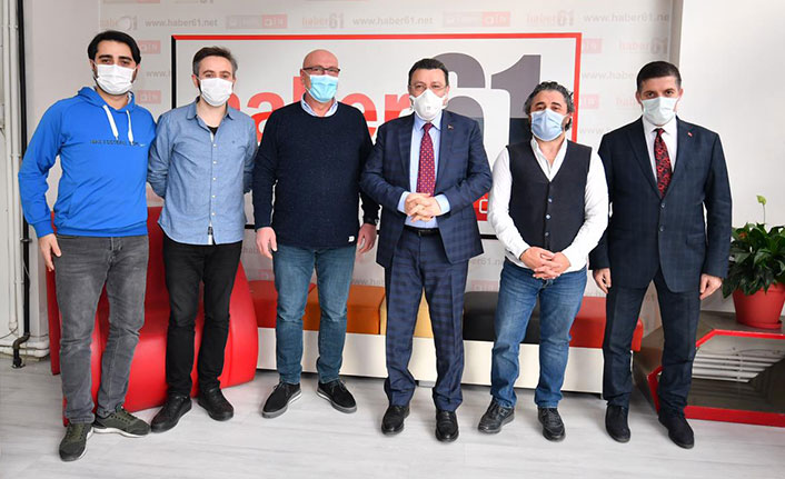 Başkan Genç’ten Haber61’e ziyaret