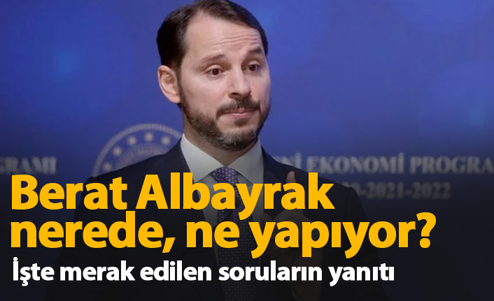 Berat Albayrak nerede, ne yapıyor? Altaylı yazdı