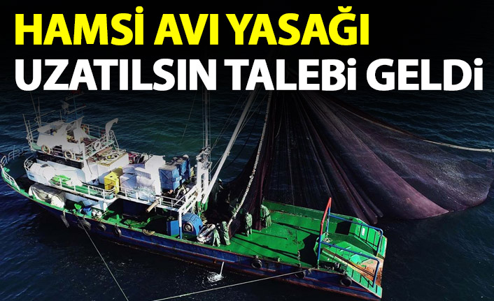 Hamsi avı yasağı uzatılsın çağrısı