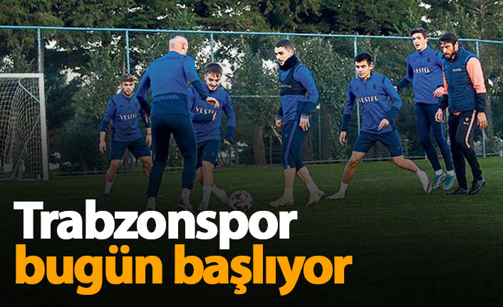 Trabzonspor’da Yoğun Fikstür Öncesi Tam Kadro Hazırlık Başlıyor