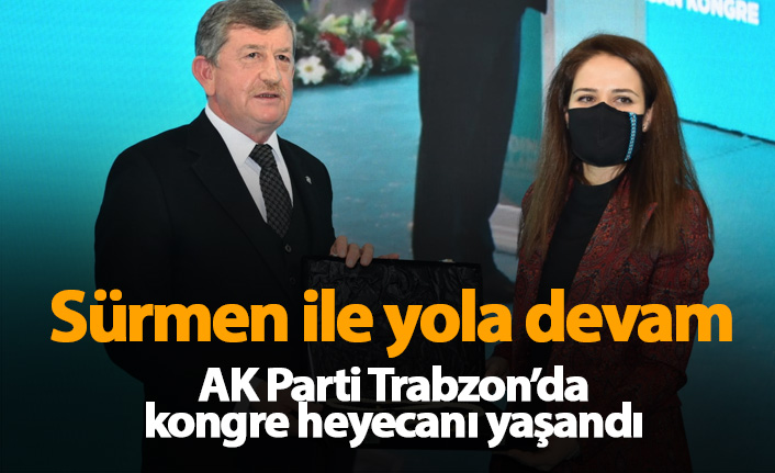 AK Parti Trabzon İl Kadın Kolları Olağan kongresi yapıldı