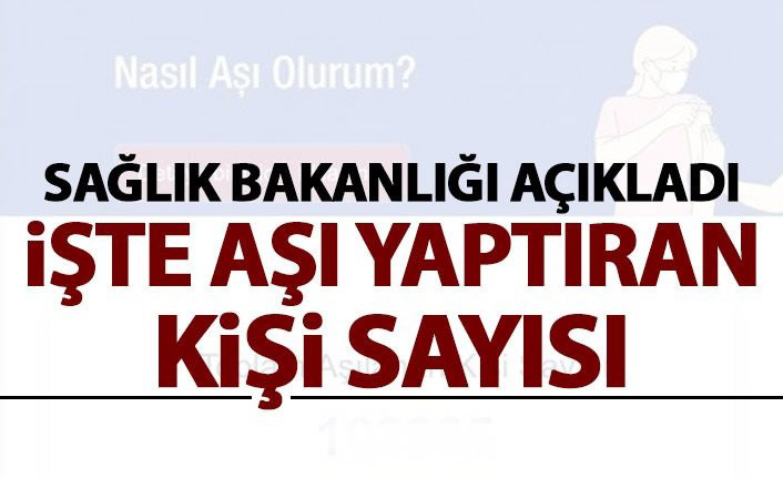 Sağlık Bakanlığı açıklandı! 100 bini geçti!