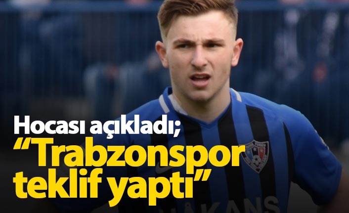 Hocası açıkladı "Trabzonspor Albion Ademi'ye teklif yaptı"