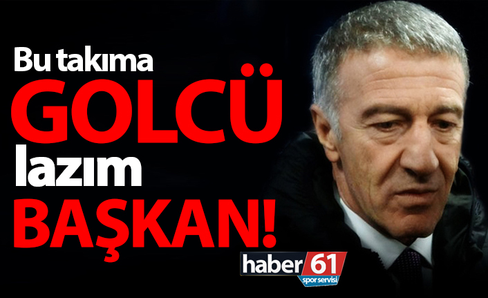 Trabzonspor'da sıkıntının adı : Golcü!