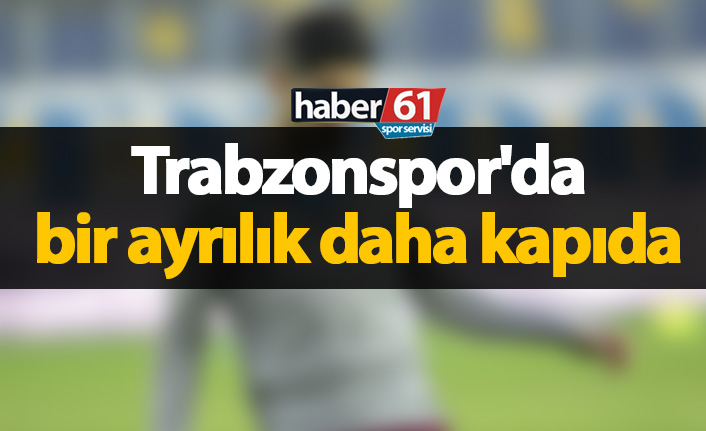 Trabzonspor'da Ahmet Canbaz ile yollar ayrıldı.