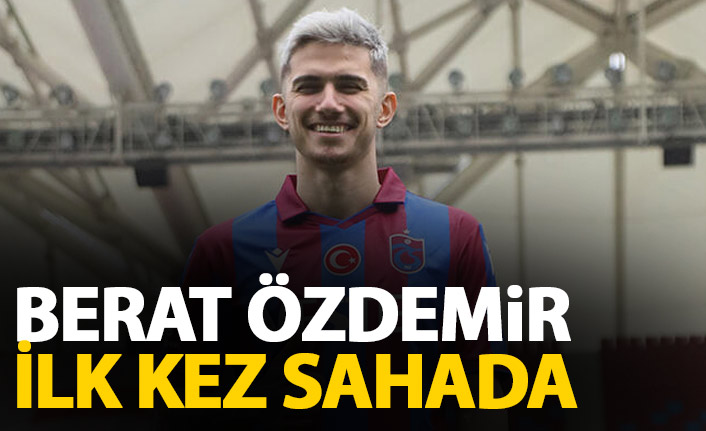 Trabzonspor'un yeni transferi ilk kez sahada