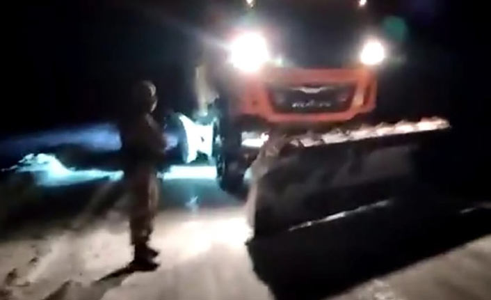 Trabzon'a gelmek için yola çıktılar tipiye yakalandılar