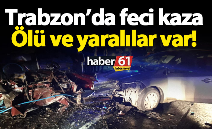 Trabzon Maçka'da feci kaza, ölü ve yaralılar var!