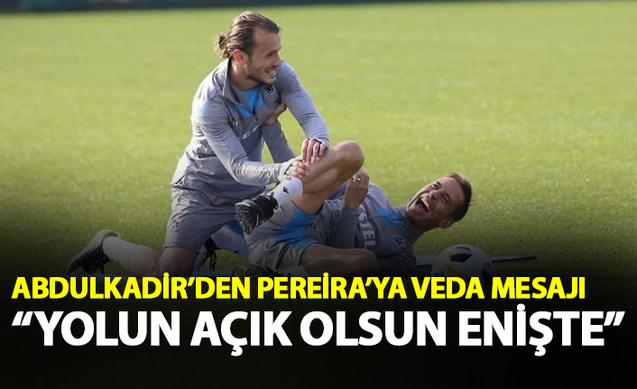 Abdulkadir Parmak’tan Pereira’ya veda