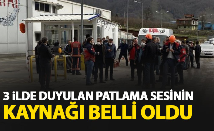 3 ilde duyulan patlama sesinin kaynağı belli oldu