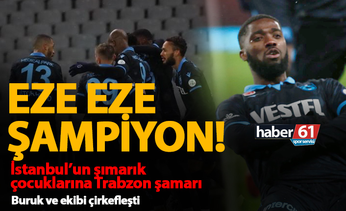 Süper Kupa Trabzonspor'un!