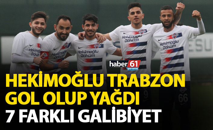 Hekimoğlu Trabzon gol olup yağdı!
