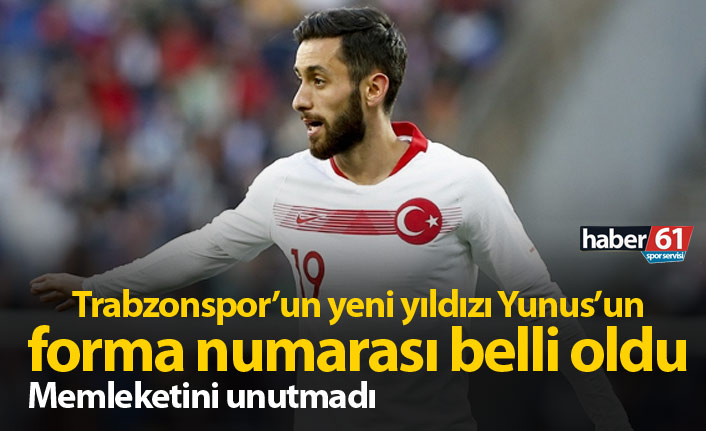 Yunus Mallı'nın forma numarası belli oldu