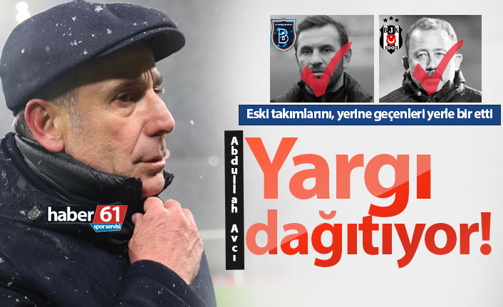 Abdullah Avcı yargı dağıtıyor!