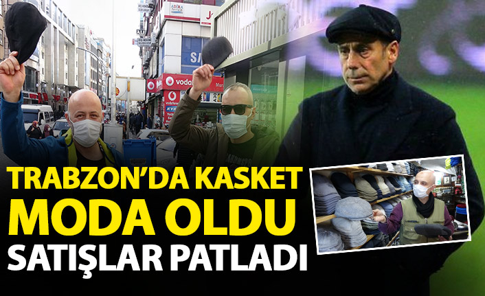 Trabzon'da kasket satışları patladı!