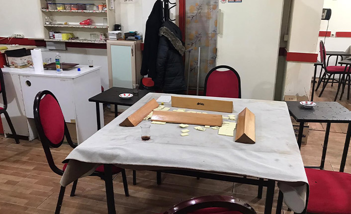 Kahvehanede oyun oynayanlara 34 bin Tl ceza