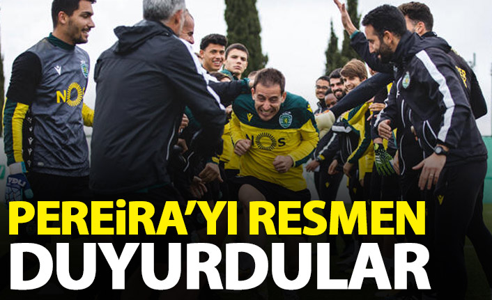 Pereira'yı resmen duyurdular
