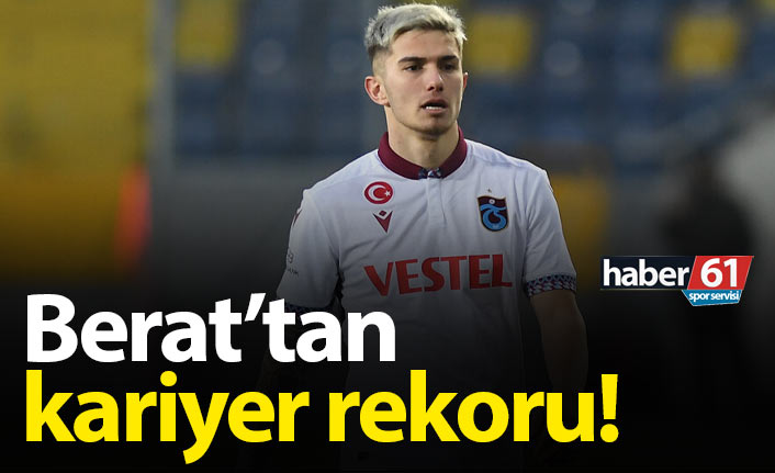 Berat Özdemir'den kariyer rekoru