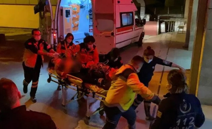 8'inci kattan düştü, ağır yaralandı
