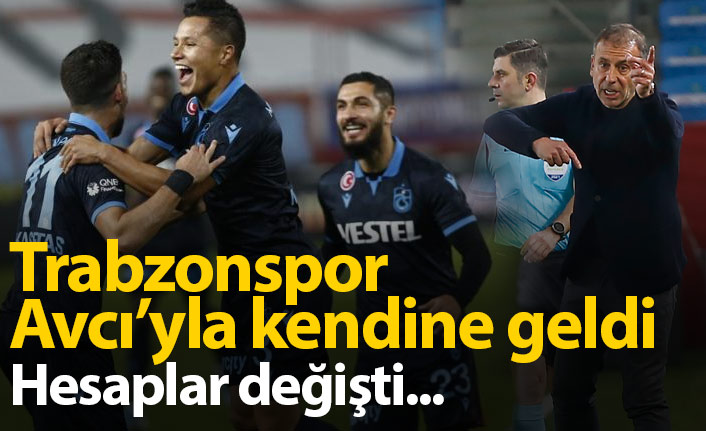 Trabzonspor Avcı'yla kendine geldi