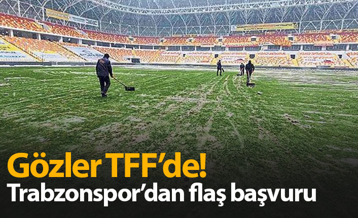 Trabzonspor'dan TFF'ye başvuru
