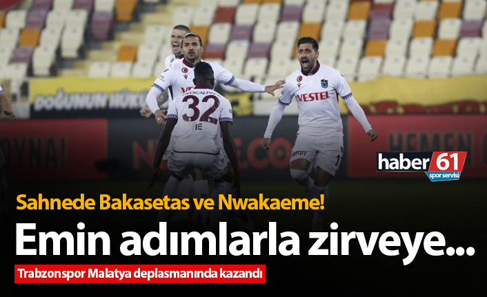 Trabzonspor zirveye yürüyor! Fırtına Malatya'yı da yendi